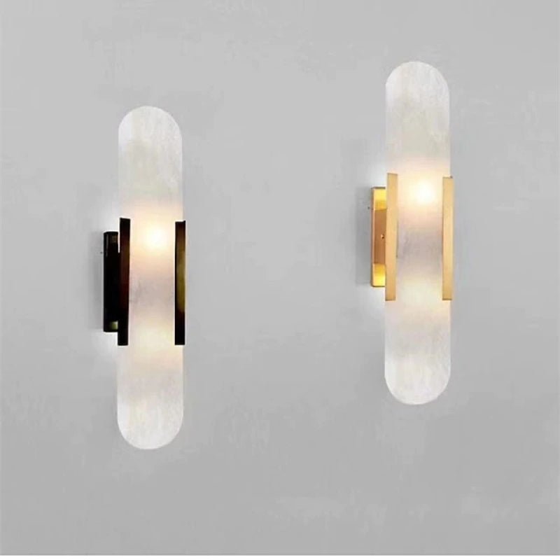 Applique Murale LED Nera e Dorata – Eleganza Moderna e Design Chic