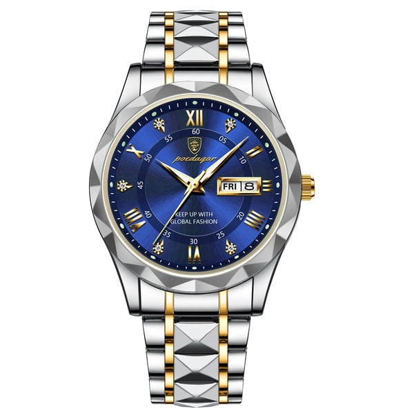 Gildas | Reloj de lujo para hombre resistente al agua - Función iluminada y estilo atemporal