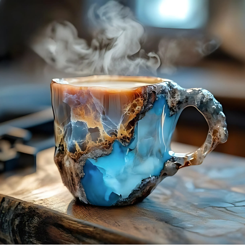 كوب زجاجي مقاوم – أنيق وسهل التنظيف