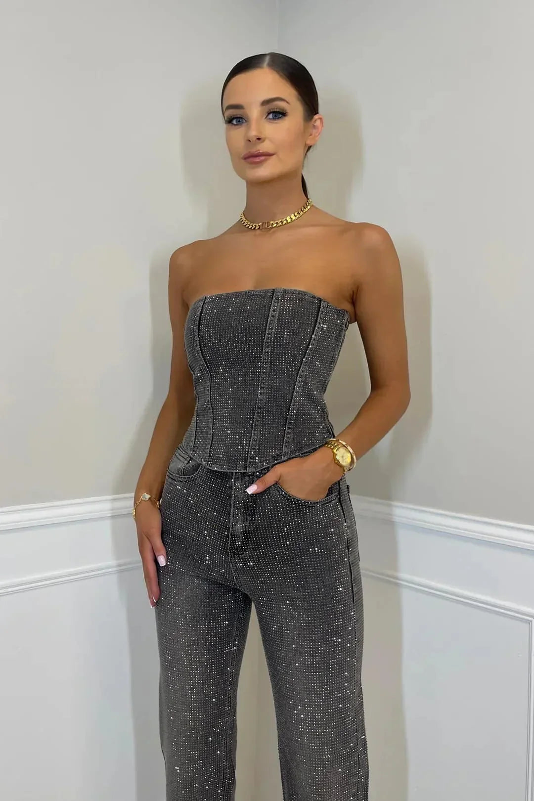 Ginia | Lang Bustier Kombo – Glamour Og Distinksjon