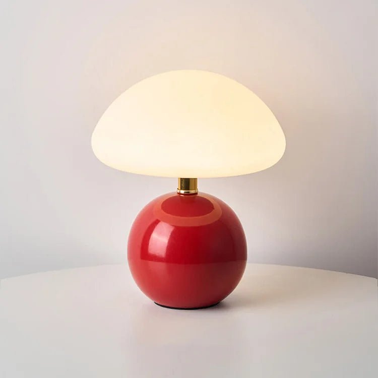 Mushroom-Shaped Table Lamp – Elegance and Originality