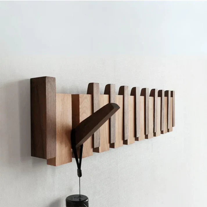 Attaccapanni da Parete Design – Stile Pianoforte Originale ed Elegante
