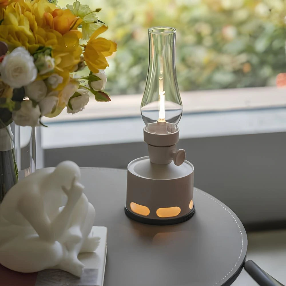 レトロスタイルLEDランタン – エレガントな装飾照明