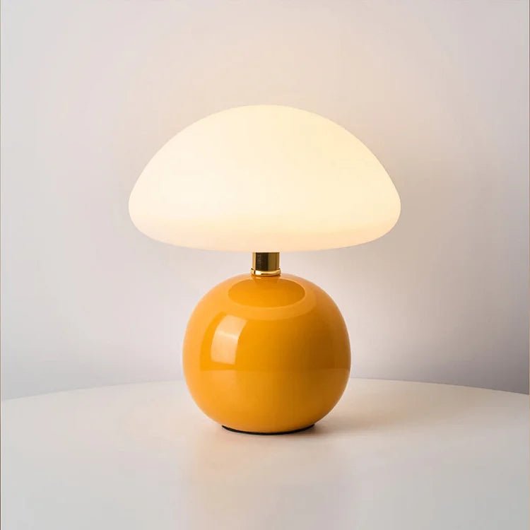 Mushroom-Shaped Table Lamp – Elegance and Originality
