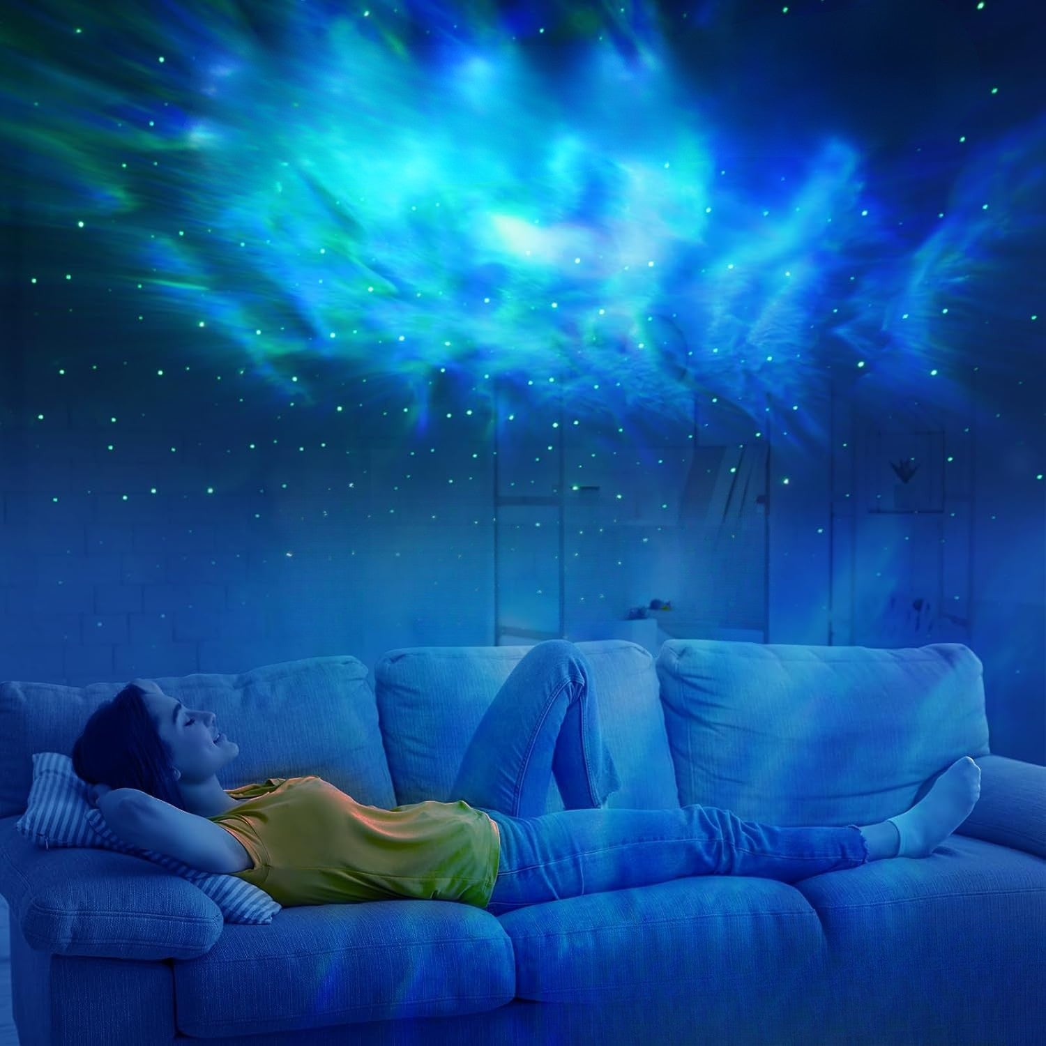 LED-projektor – Avslappende Galakseambiance