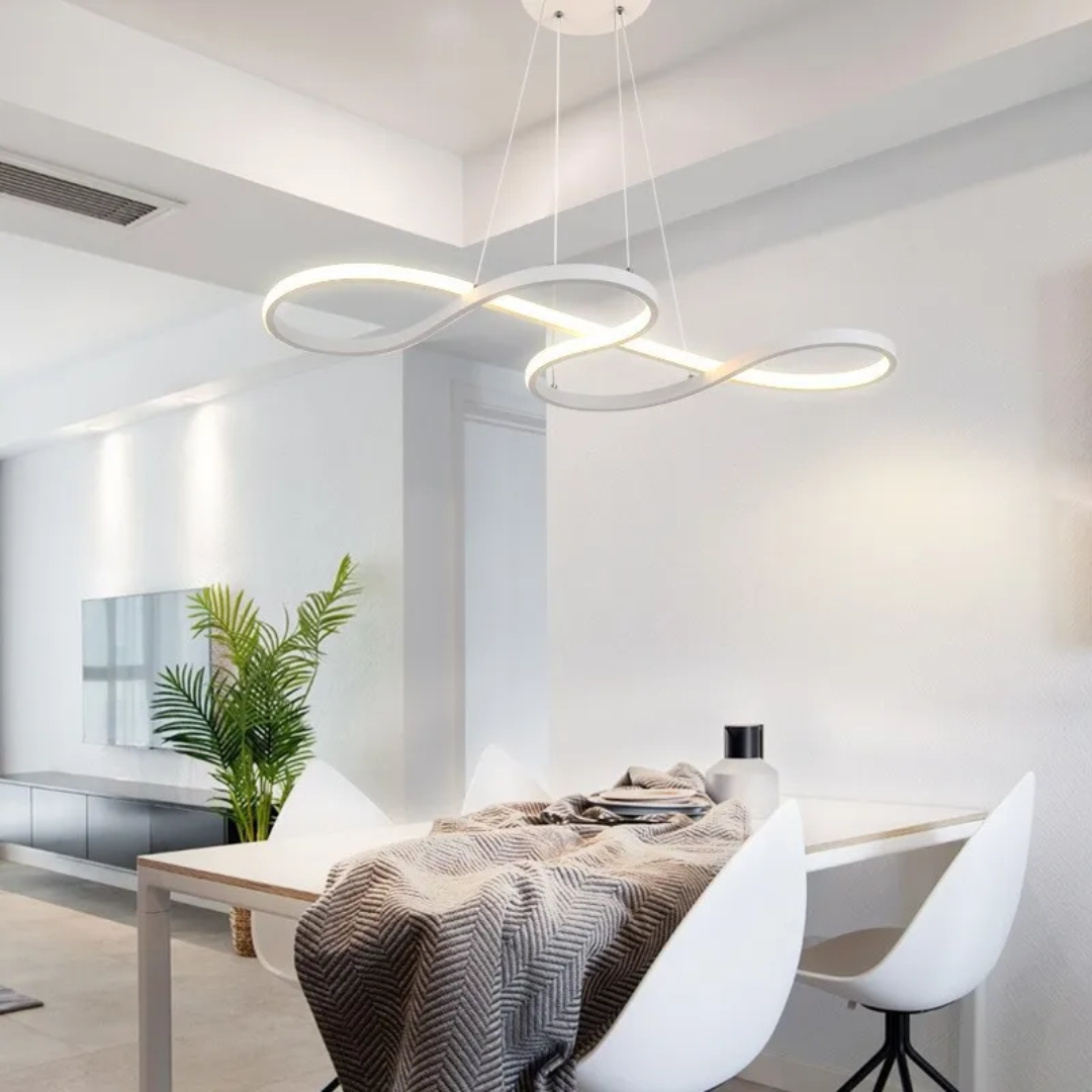 Modern LED Suspension with Rings – Elegant and Futuristic Design