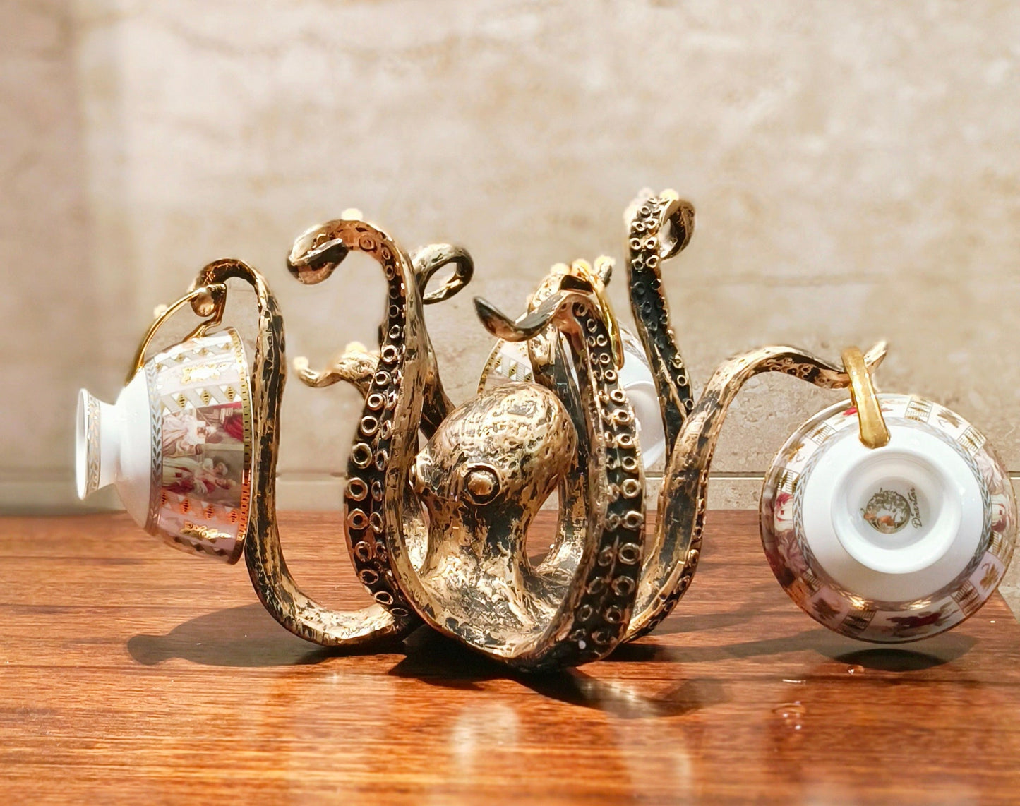 Vintage Cup Holder - Octopus Shape