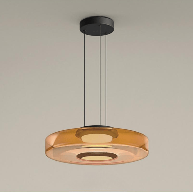 Bauhaus Style Glass Hanging Lamp - Elegance And Modernity