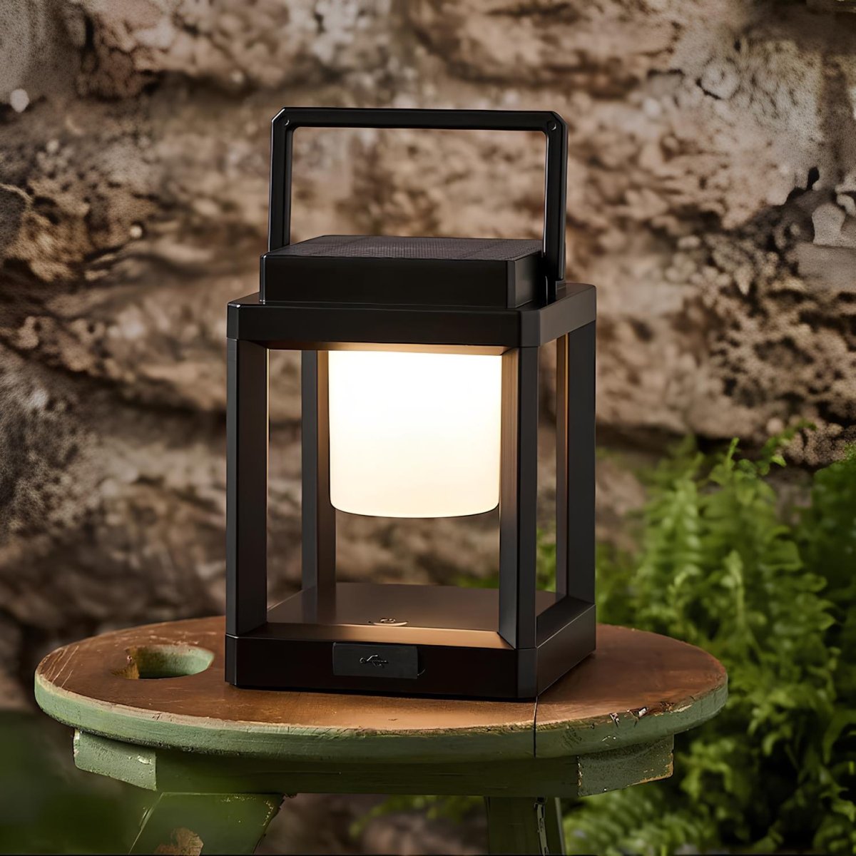 Linterna Solar Moderna – Iluminación Elegante y Duradera