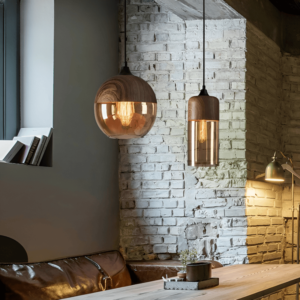 Retro Glas Loft Pendelleuchte - Trendy Leuchten & Einzigartige Atmosphäre