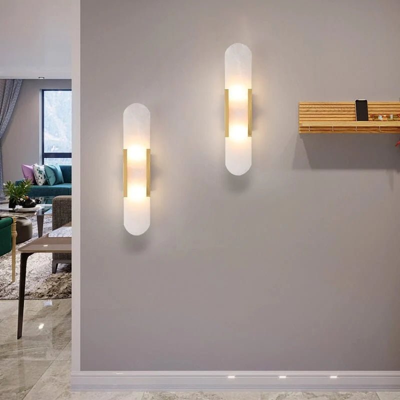 Applique Murale LED Nera e Dorata – Eleganza Moderna e Design Chic