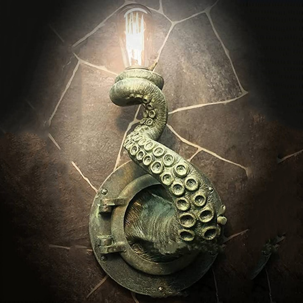 Originele Wandverlichting – Tentakelontwerp Geïnspireerd Door De Zee