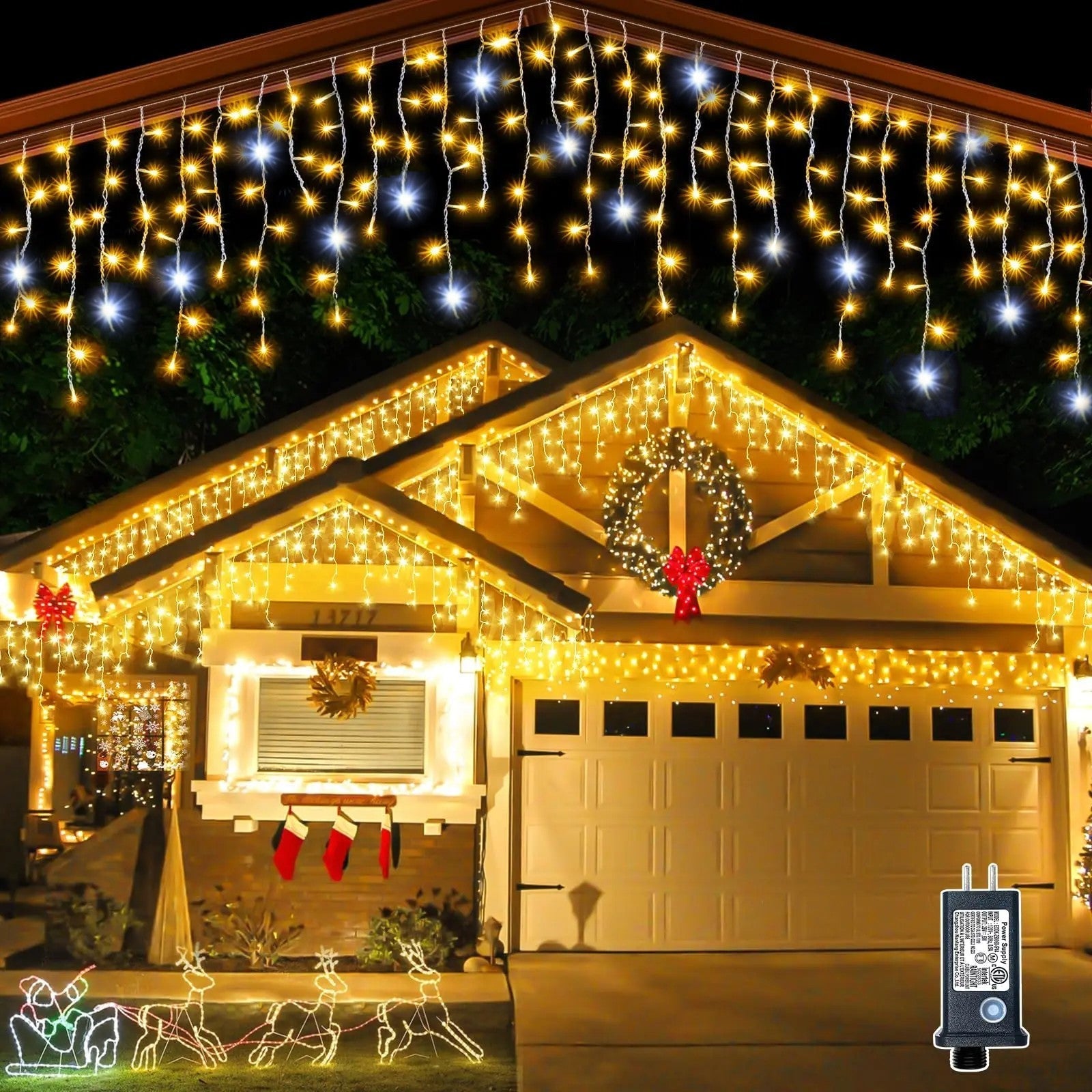 LED vonkajšie závesy – Magická a žiarivá atmosféra