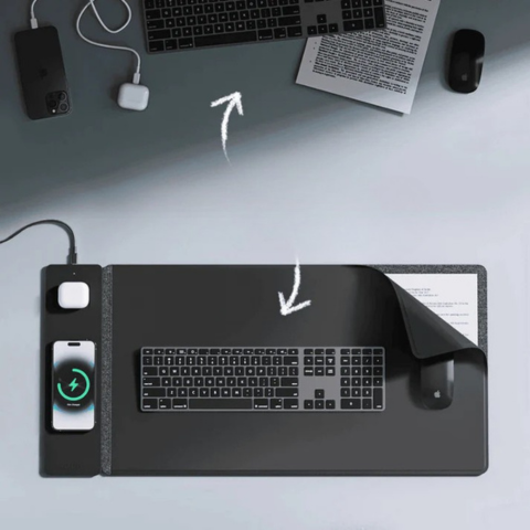 Wireless Charging Mouse Pad – Comfort of Use and Multifunctional