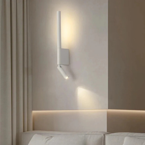 Aplica LED de perete cu cititor – Practică și elegantă