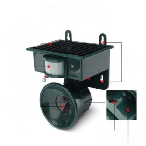 Elektronisk Afskrækningsmiddel Til Have — Jager Fugle Og Beskytter Dine Områder