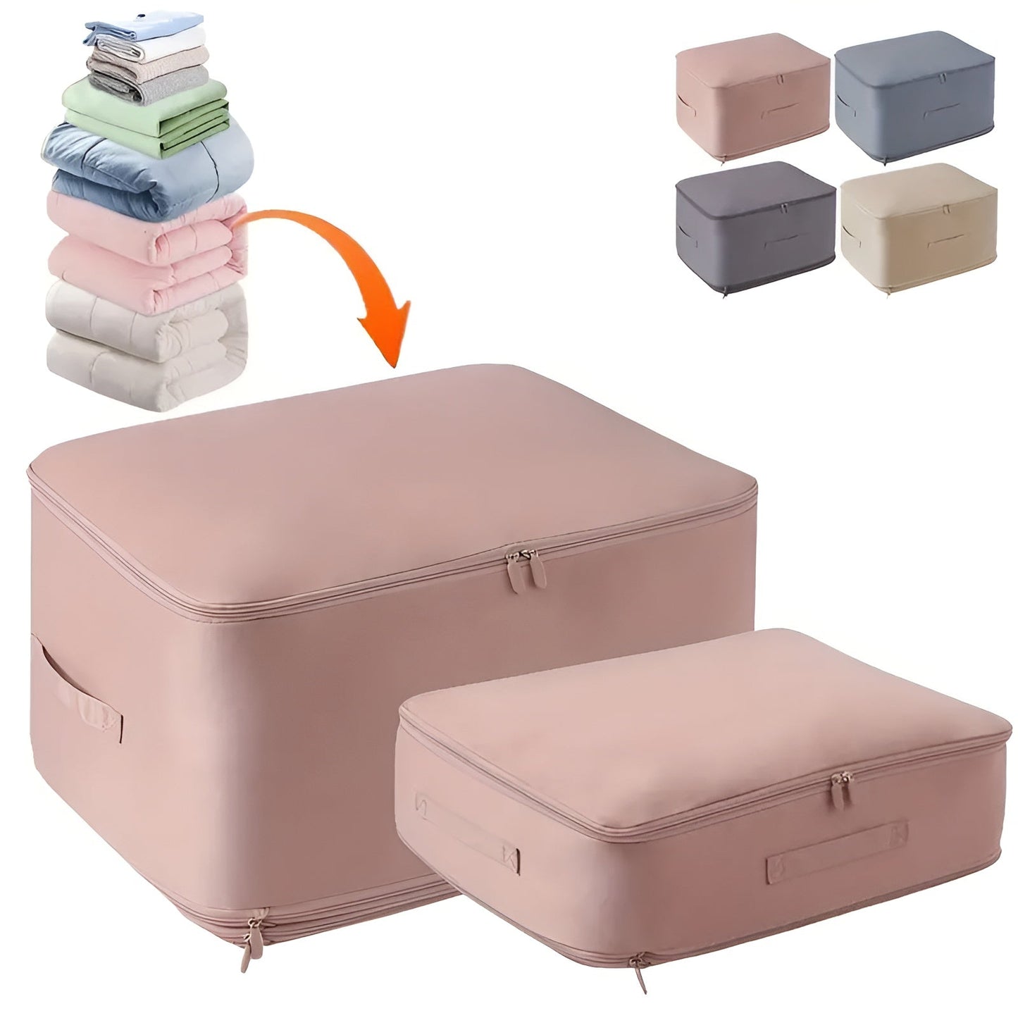 圧縮収納バッグ – 実用的で多用途