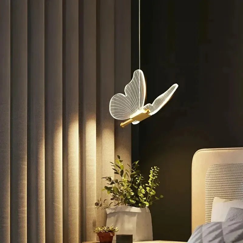 Hængende Lampe Sommerfugl – Elegance Og Originalitet