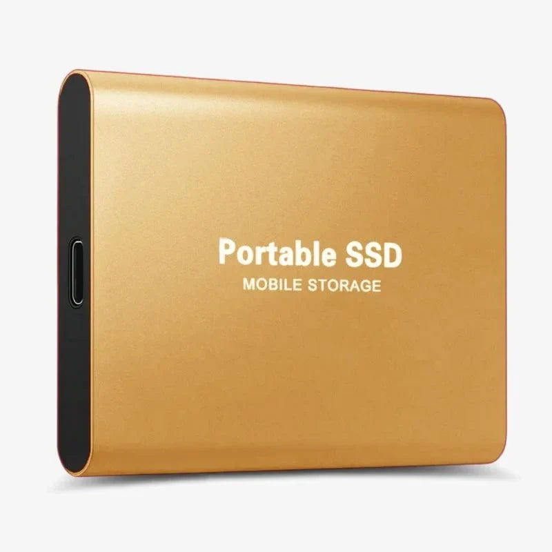 Externes Hochgeschwindigkeits-SSD-Laufwerk – Flüssige und kompakte Transfers