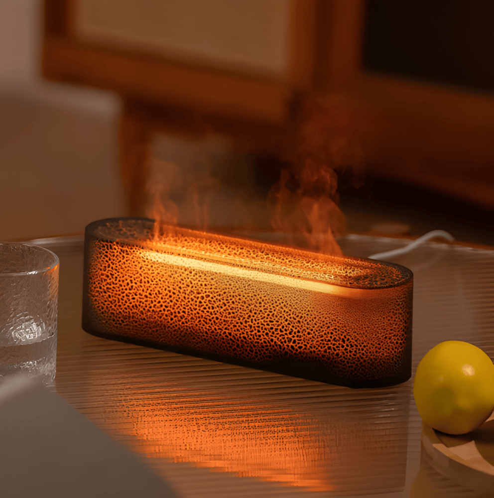 Diffusore di aromi USB con illuminazione LED multicolore - Atmosfera rilassante e nebbia leggera