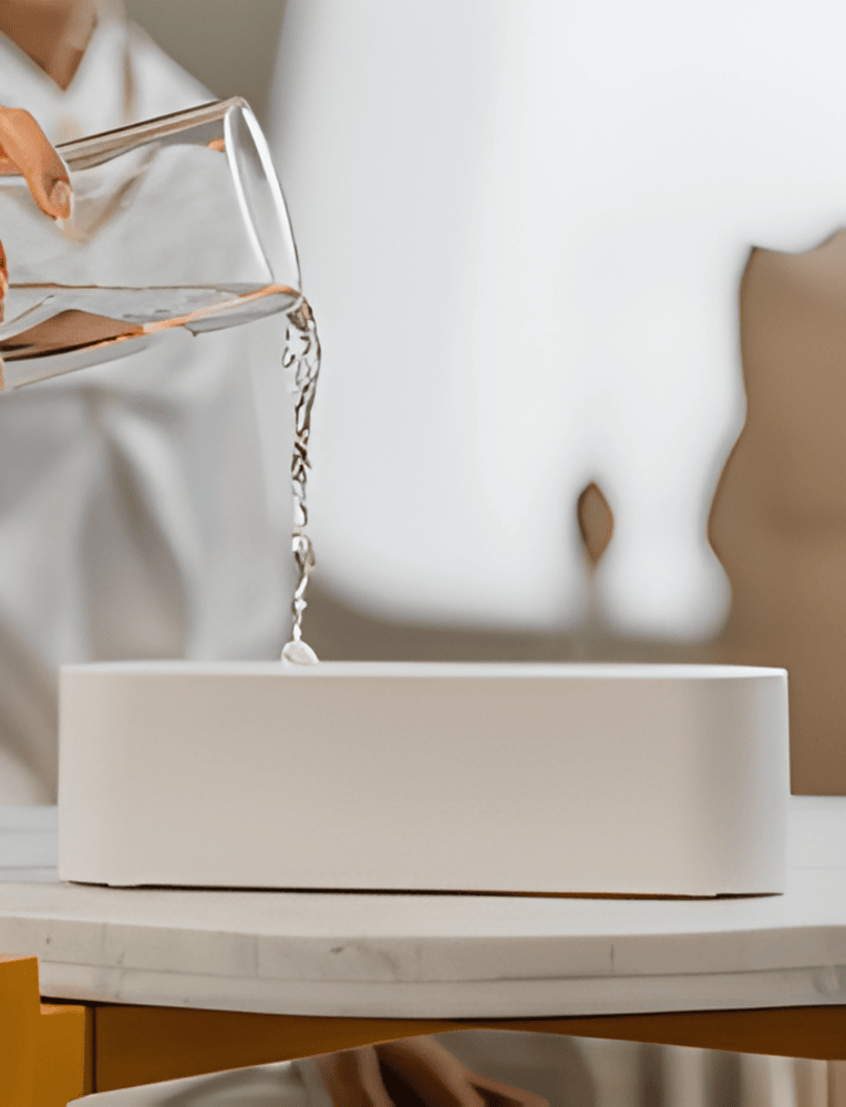 Diffusore di aromi USB con illuminazione LED multicolore - Atmosfera rilassante e nebbia leggera