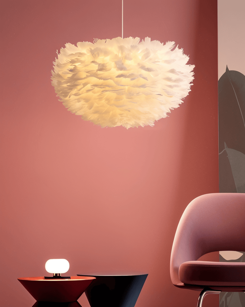 Plumes függőlámpa - Lágy világítás és kifinomult stílus