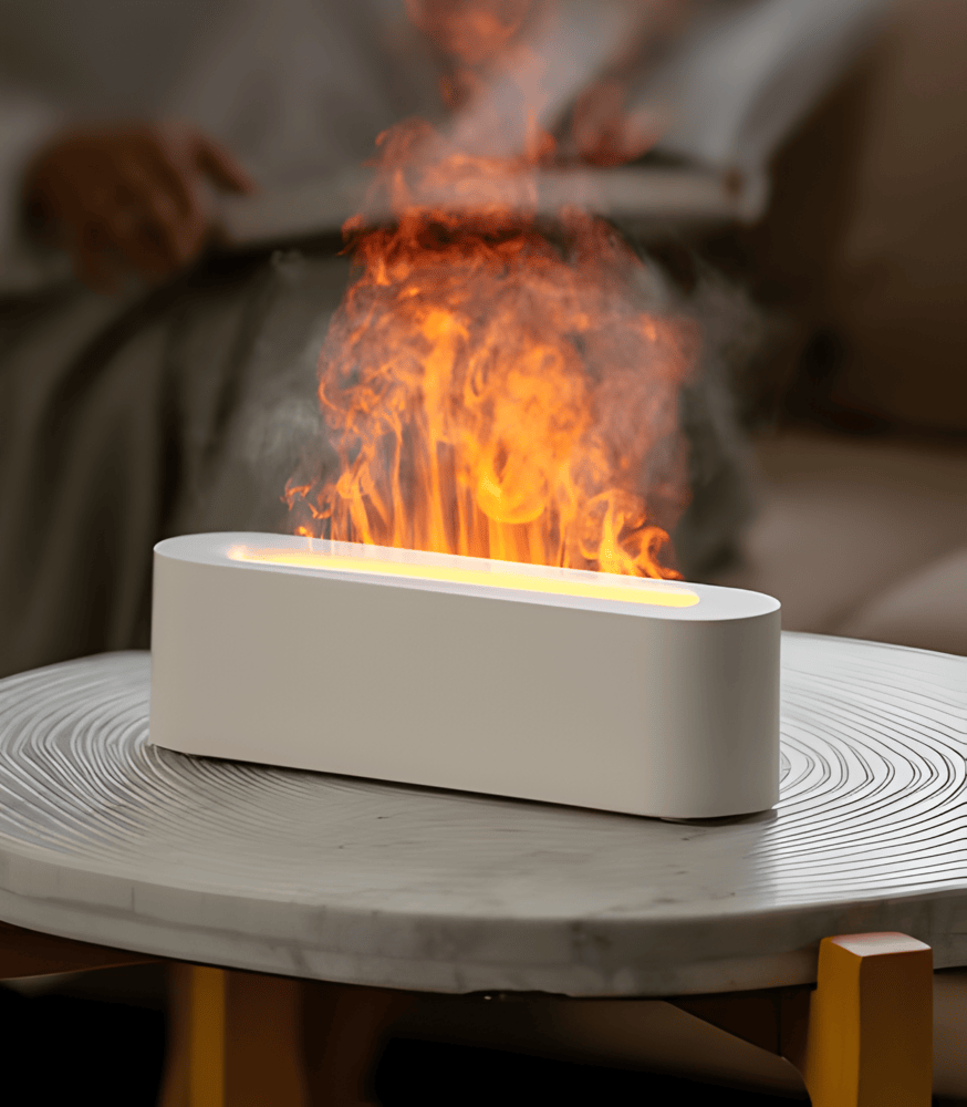 Diffusore di aromi USB con illuminazione LED multicolore - Atmosfera rilassante e nebbia leggera