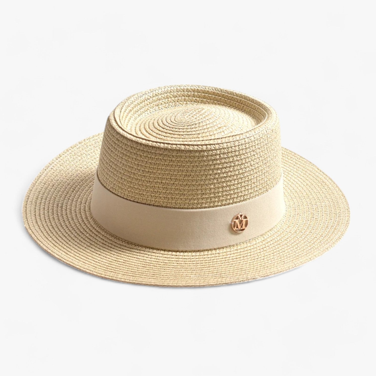 Pălărie Cloche Din Paie – Eleganță Retro Și Protecție Solară