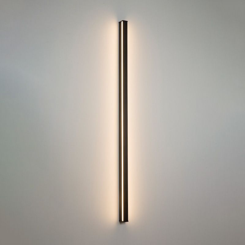 Lámpara de pared LED lineal - Elegancia sobria para interior moderno