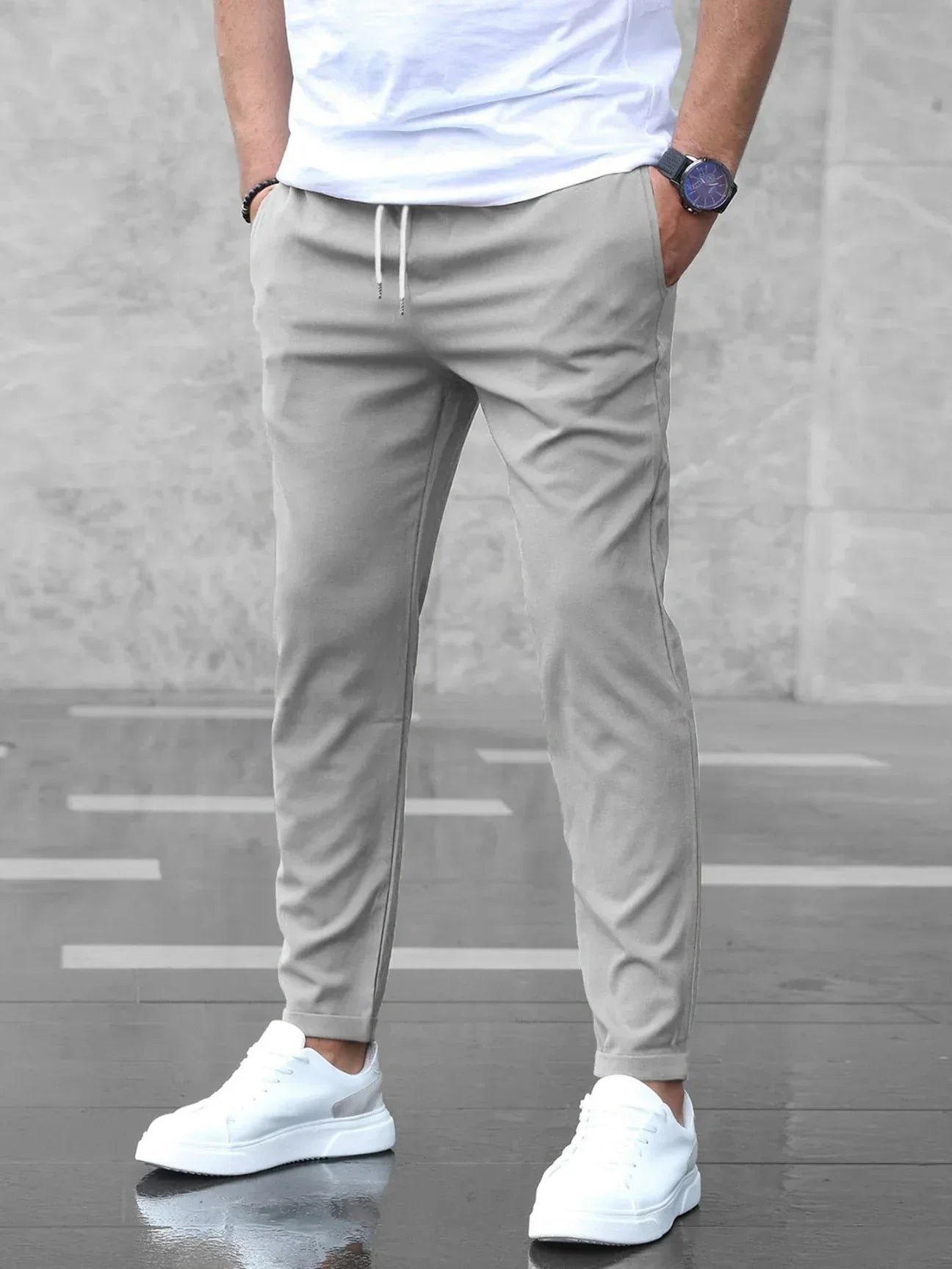 Gyan | Pantalon Casual Homme – Simplicité Et Polyvalence