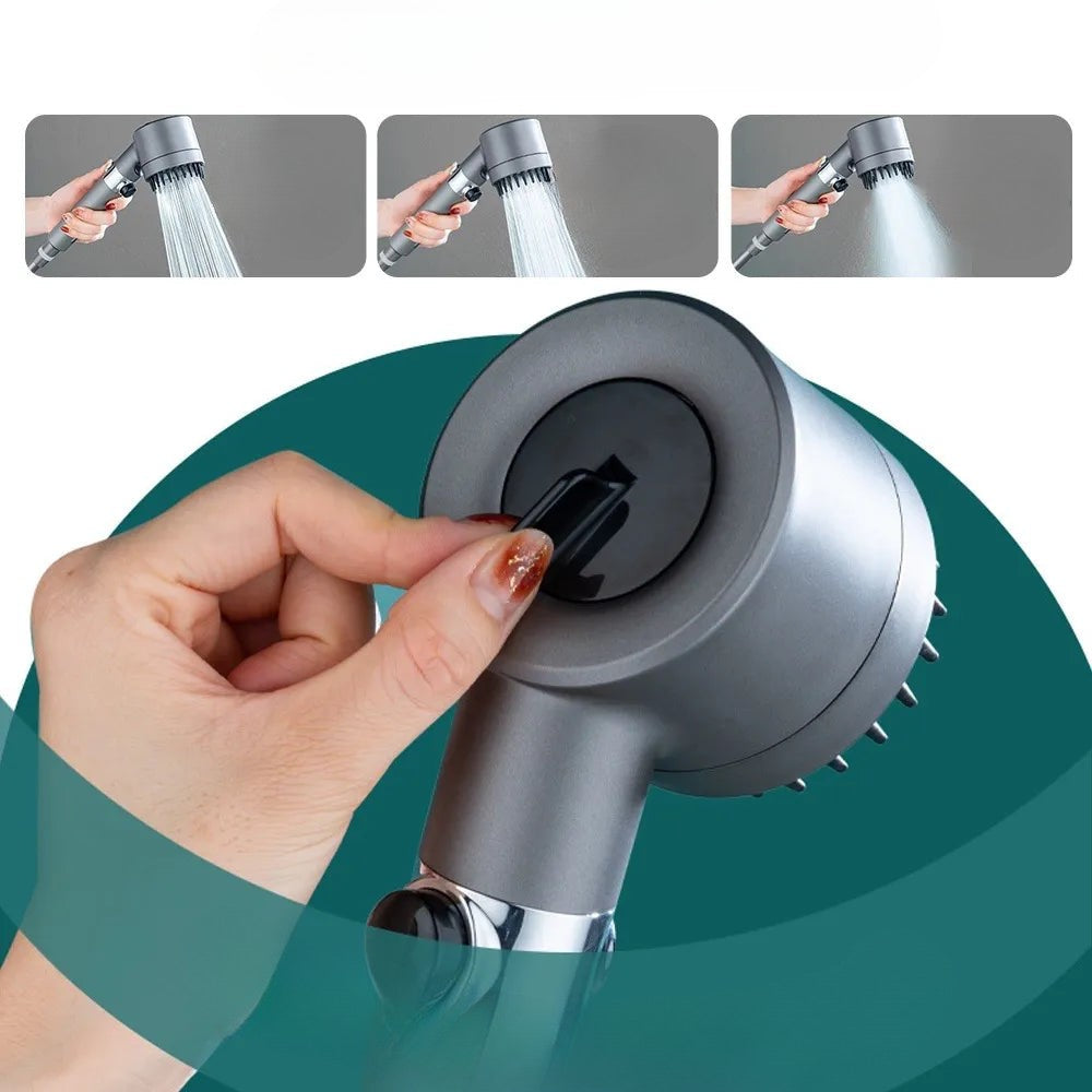 Pomme De Douche Rotative — Jet Réglable & Rinçage Précis