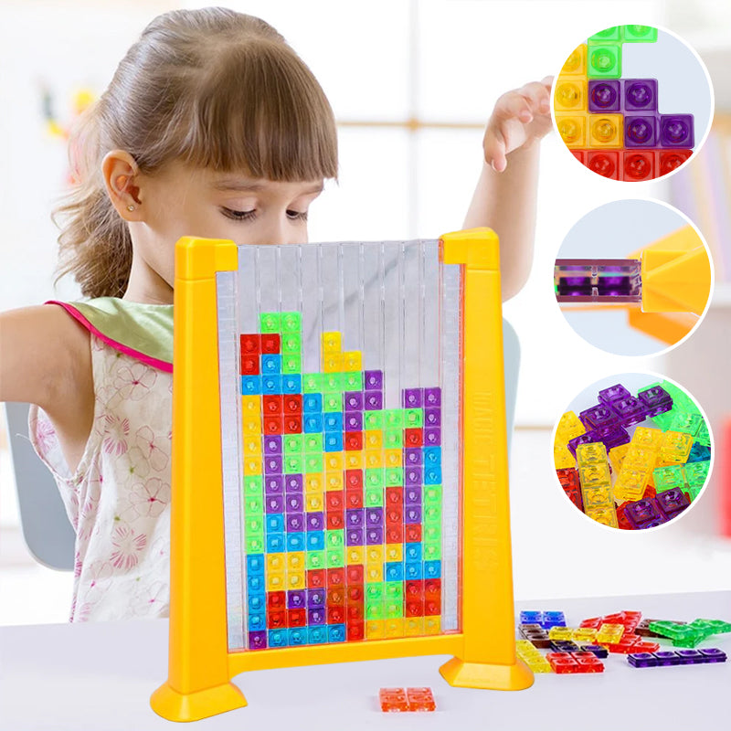 Blocs éducatifs Tetris - Stimulez l'imagination de vos enfants