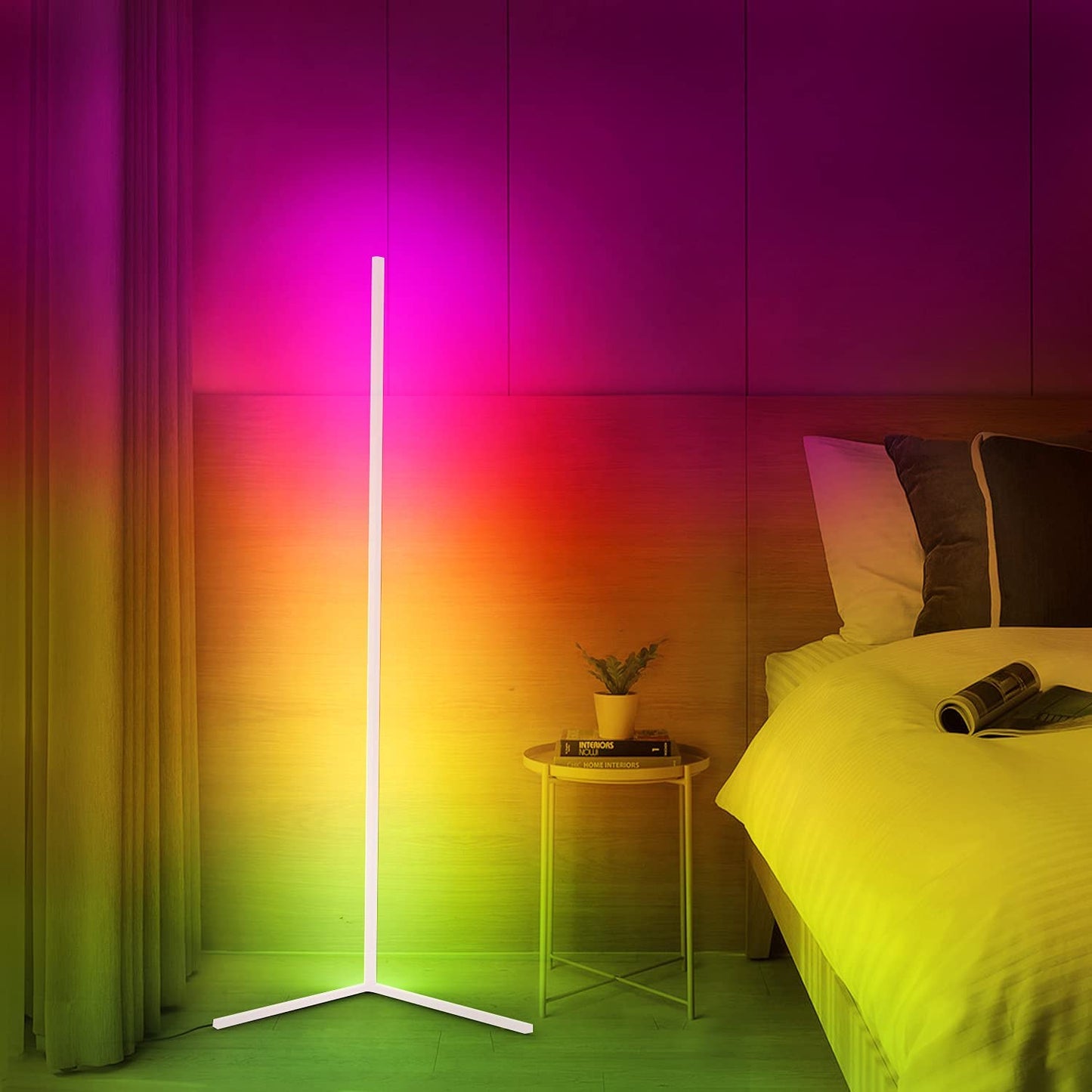 LED Hörnlampa – Stämningsbelysning och Minimalistisk Design 