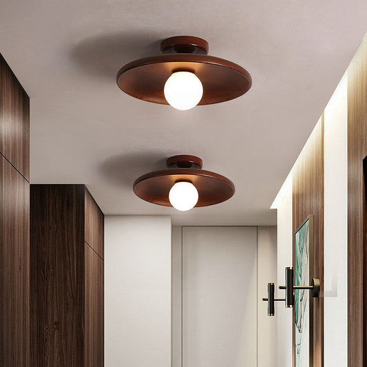 Luminária Redonda – Estilo Sóbrio e Ambiente Refinado 
