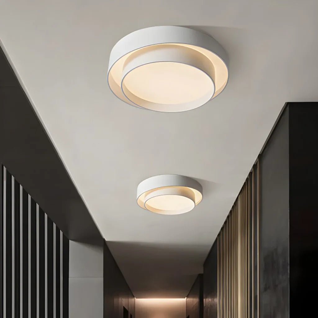 LED-taklampa Disk – Ljus och visuell komfort 