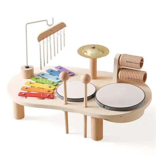 Musikkinstrumenter – Lek med oppdagelse for småbarn 