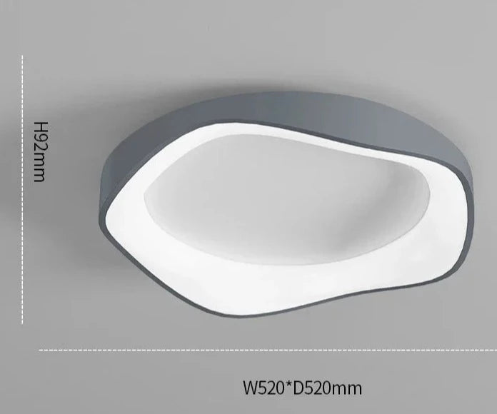 Lampa sufitowa LED asymetryczna – trend i elegancja 