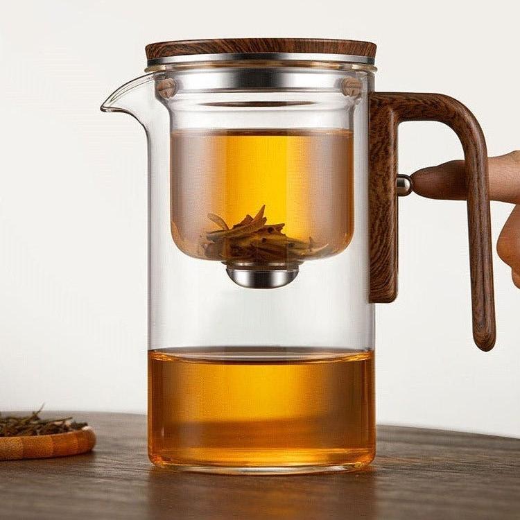 Teiera in Vetro con Infusore — Eleganza e Semplicità Quotidiana 