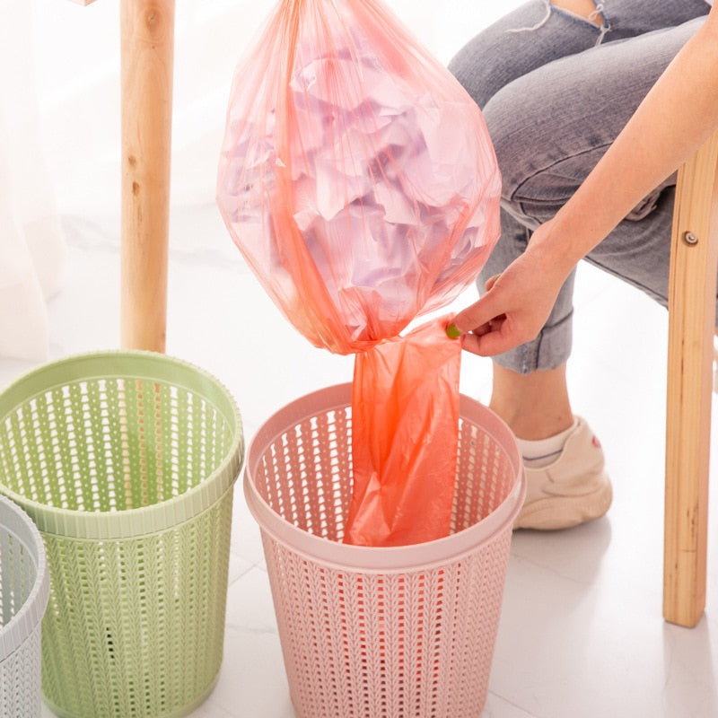 Cubierta innovadora con almacenamiento integrado para bolsas 