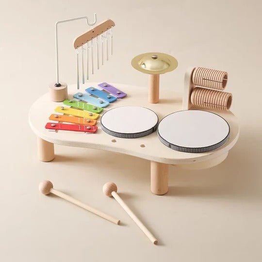 Musikkinstrumenter – Lek med oppdagelse for småbarn 
