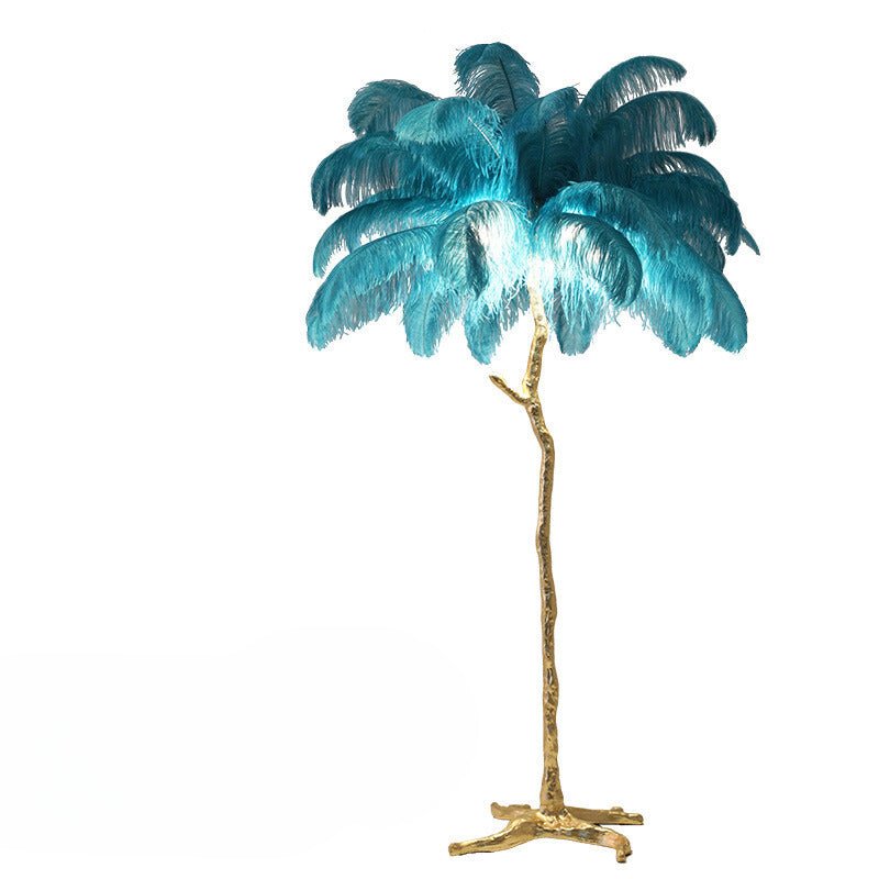 Luksuriøs Sollampe – Elegant Fjærskjerm 