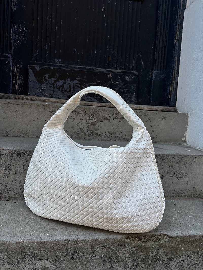Josiane | Bolsa de Mano Trenzada – Elegancia Artesanal y Encanto Atemporal 