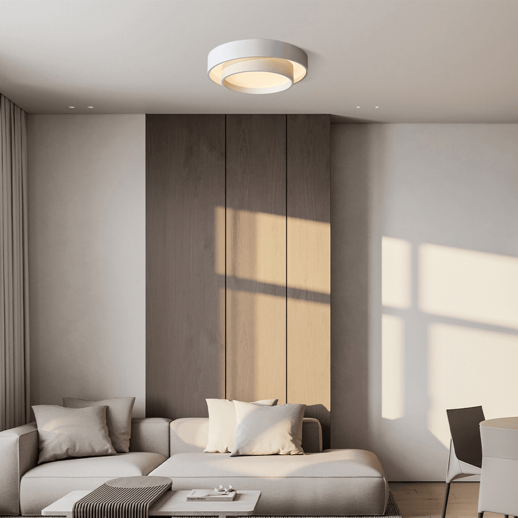 LED-taklampa Disk – Ljus och visuell komfort 