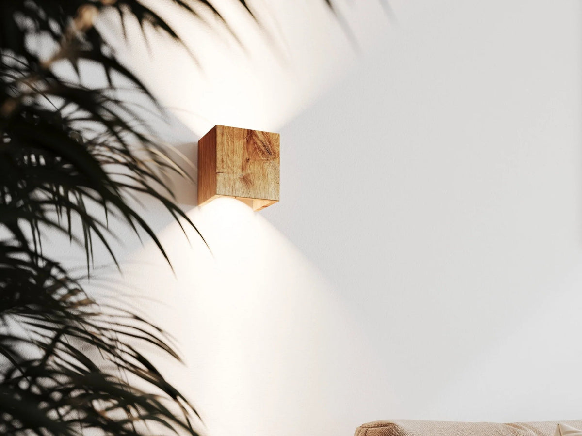 Lampe Murale Carrée – Style Chic Et Authentique