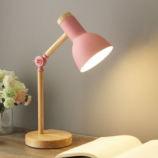 Lampă de birou LED – Stil natural și design nordic 