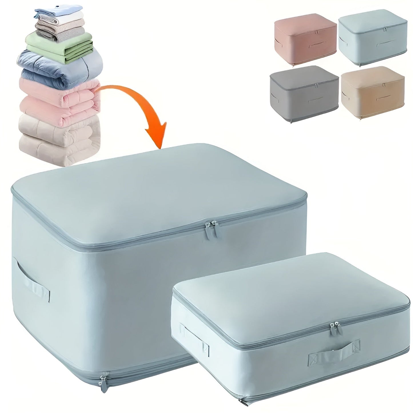 圧縮収納バッグ – 実用的で多用途 