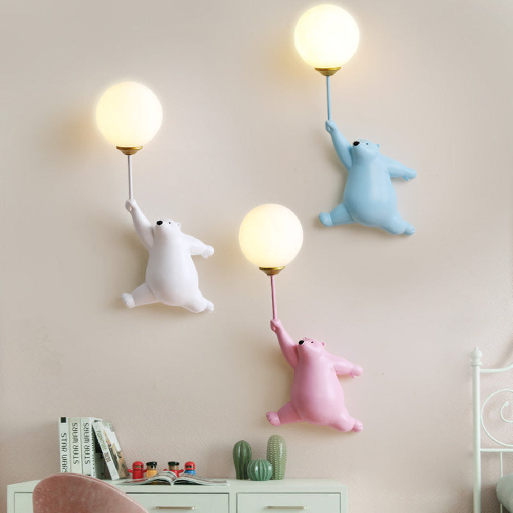 Nástěnná lampa balón – Jemnost a fantazie pro pokoj 