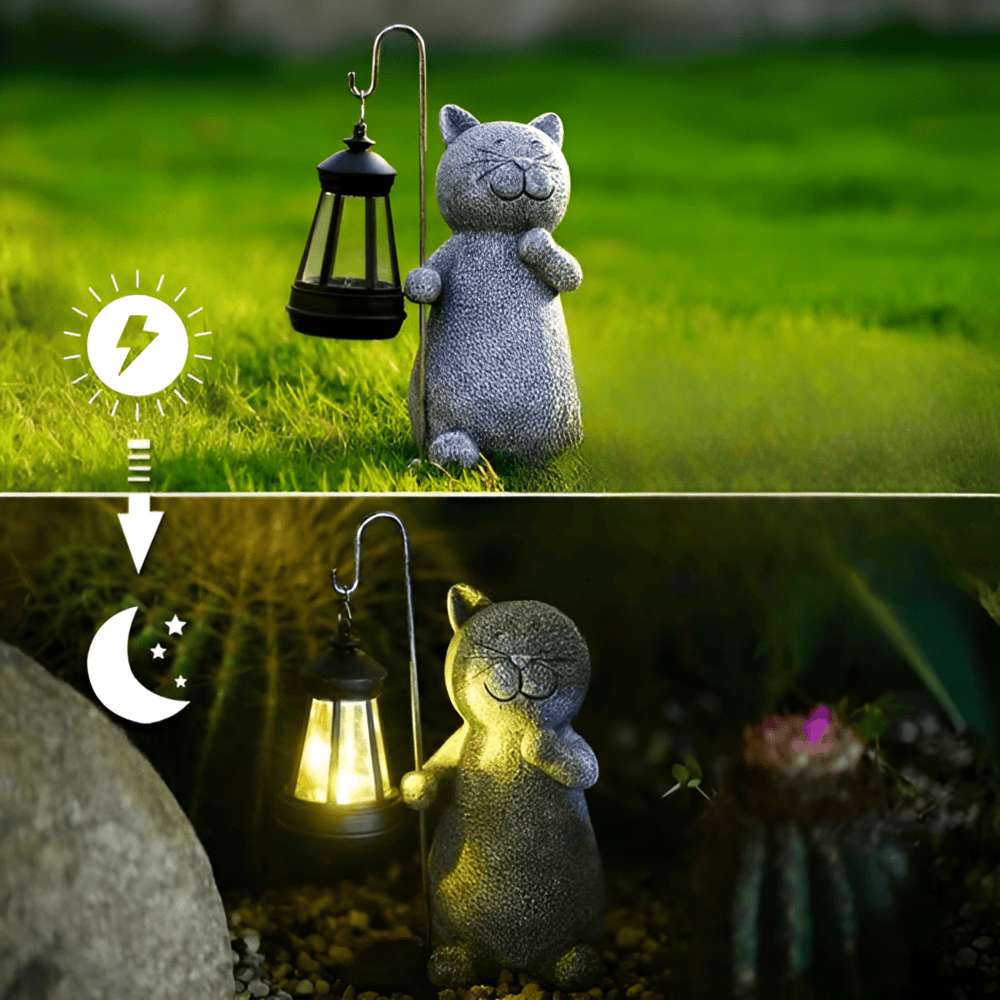 Dekorativ solcellelampe - original dekoration og blødt lys