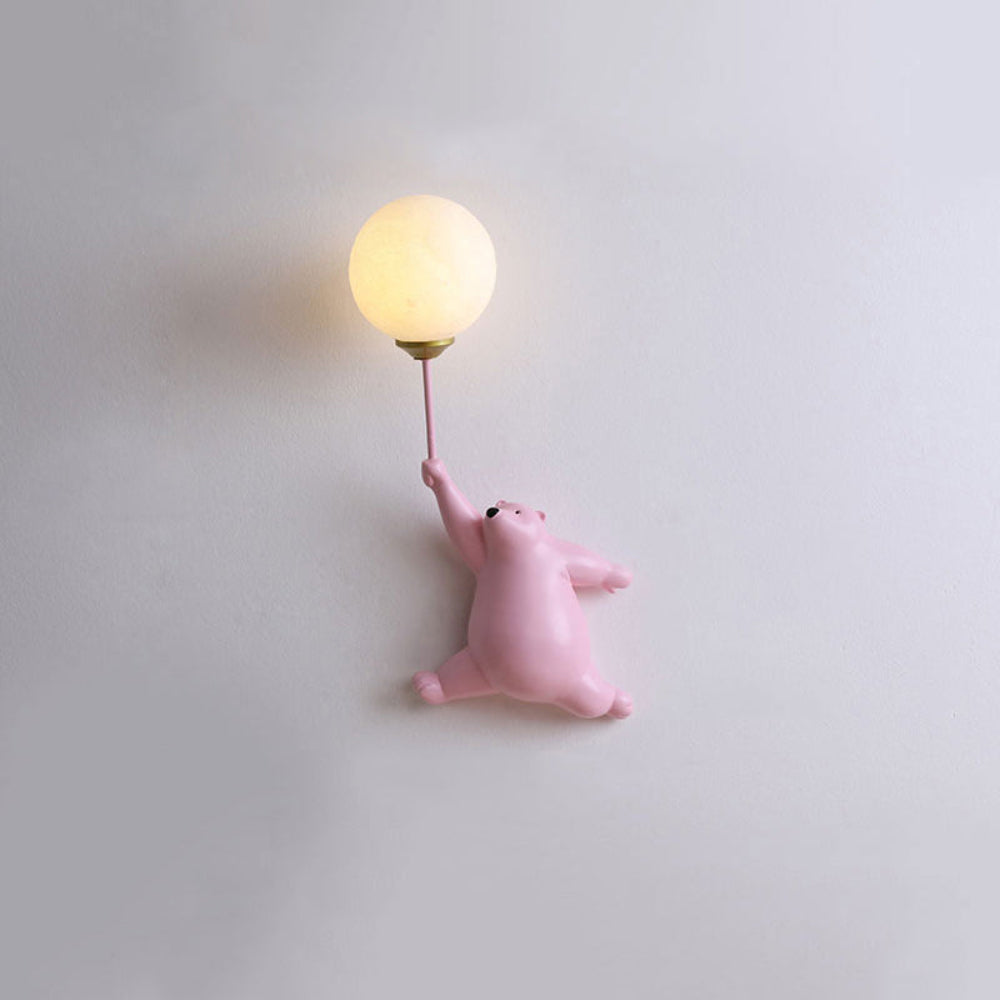 Nástěnná lampa balón – Jemnost a fantazie pro pokoj 