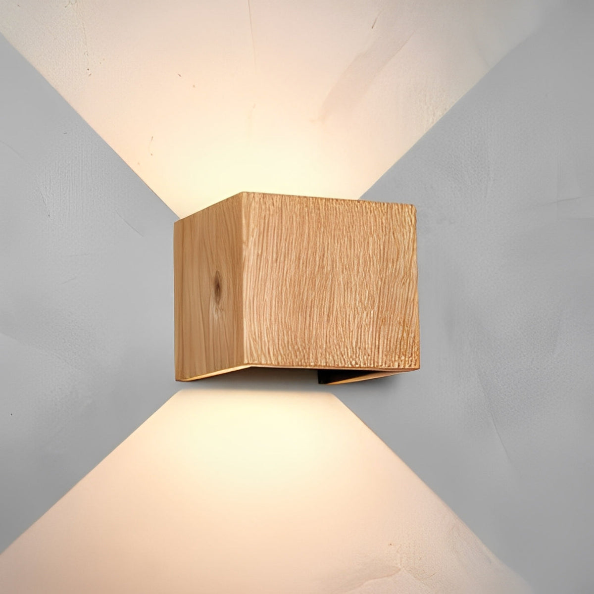 Lampe Murale Carrée – Style Chic Et Authentique